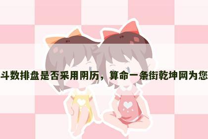 紫微斗数排盘是否采用阴历，算命一条街为您解答